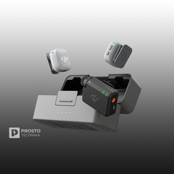 Беспроводной микрофон DJI Mic Mini 2 (2 TX + 1 RX + Charging Case)